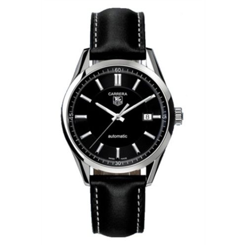 TAG Heuer Carrera Calibre 5 39 Stainless Steel / Black / Calf
